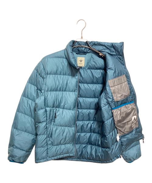 FOX FIRE（フォックスファイヤー）FOX FIRE (フォックスファイヤー) PFユニットダウンフルZIP ブルー サイズ:Lの古着・服飾アイテム