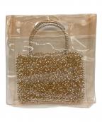 ANTEPRIMAアンテプリマ）の古着「クリアバッグインワイヤーハンドバッグ」｜ベージュ