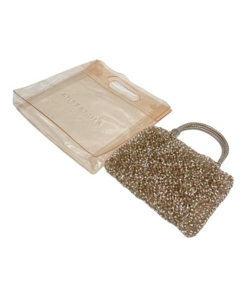 ANTEPRIMA（アンテプリマ）ANTEPRIMA (アンテプリマ) クリアバッグインワイヤーハンドバッグ ベージュの古着・服飾アイテム