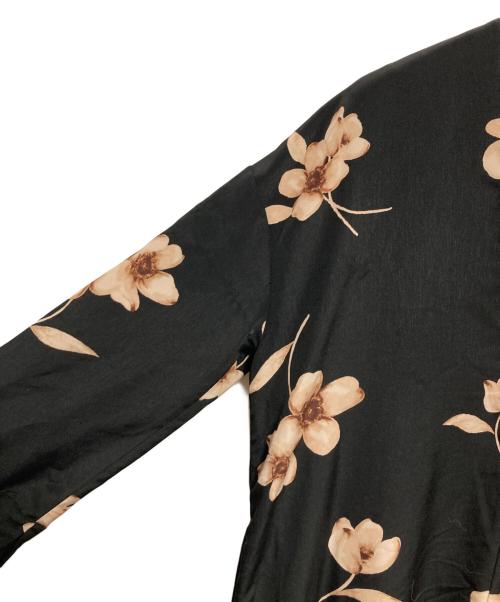 CLANE（クラネ）CLANE (クラネ) W FACE GATHER SWITCH ONEPIECE ブラックの古着・服飾アイテム