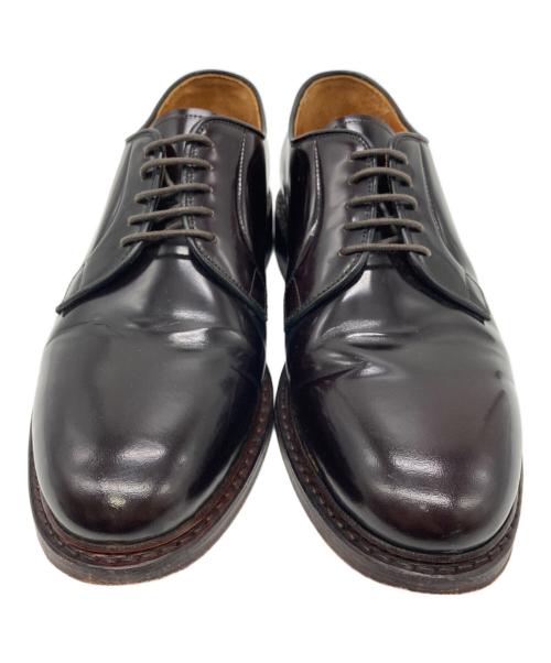 Jalan Sriwijaya（ジャランスリウァヤ）Jalan Sriwijaya (ジャランスリウァヤ) 外羽根プレーントゥシューズ ブラウン サイズ:SIZE 7の古着・服飾アイテム