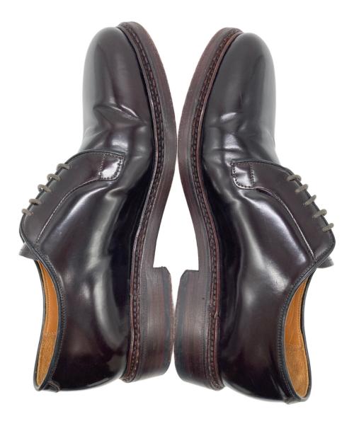 Jalan Sriwijaya（ジャランスリウァヤ）Jalan Sriwijaya (ジャランスリウァヤ) 外羽根プレーントゥシューズ ブラウン サイズ:SIZE 7の古着・服飾アイテム