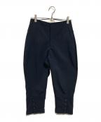 COMME des GARCONSコムデギャルソン）の古着「クロップドパンツ」｜ブラック