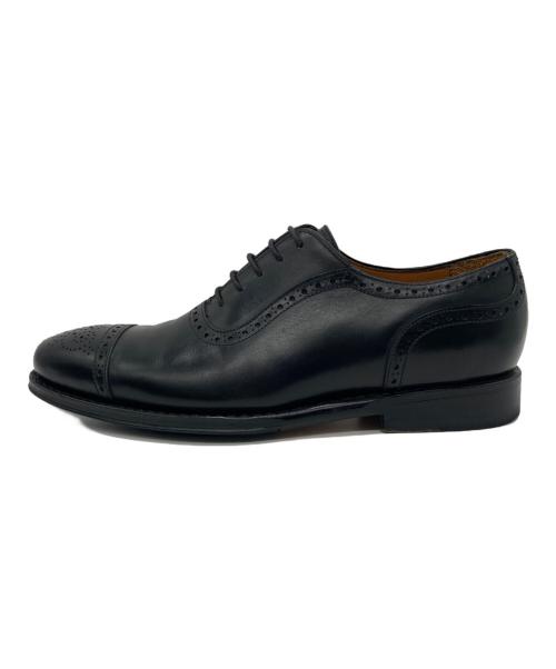 Jalan Sriwijaya（ジャランスリウァヤ）Jalan Sriwijaya (ジャランスリウァヤ) SEMI BROGUE ブラック サイズ:SIZE 8の古着・服飾アイテム