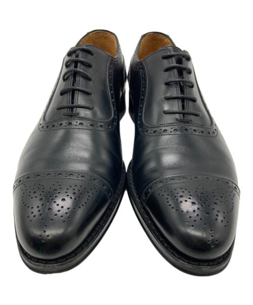 Jalan Sriwijaya（ジャランスリウァヤ）Jalan Sriwijaya (ジャランスリウァヤ) SEMI BROGUE ブラック サイズ:SIZE 8の古着・服飾アイテム