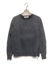 REMI RELIEF（レミレリーフ）の古着「ヴィンテージ加工クルーネックスウェット」｜グレー