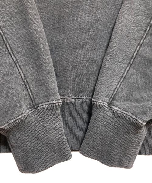 REMI RELIEF（レミレリーフ）REMI RELIEF (レミレリーフ) ヴィンテージ加工クルーネックスウェット グレー サイズ:Mの古着・服飾アイテム