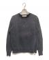 REMI RELIEF（レミレリーフ）の古着「ヴィンテージ加工クルーネックスウェット」｜グレー