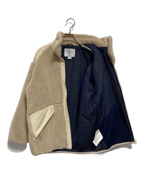 WOOLRICH（ウールリッチ）WOOLRICH (ウールリッチ) Plage (プラージュ) 別注フリースジャケット ベージュ サイズ:XSの古着・服飾アイテム