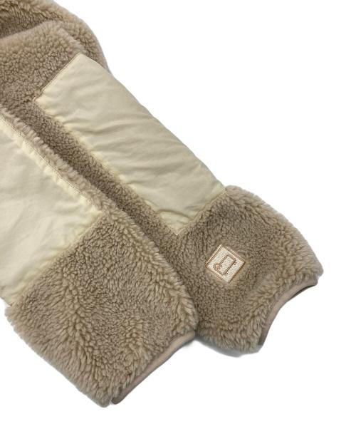 WOOLRICH（ウールリッチ）WOOLRICH (ウールリッチ) Plage (プラージュ) 別注フリースジャケット ベージュ サイズ:XSの古着・服飾アイテム