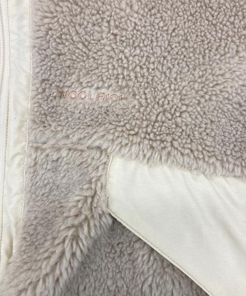 WOOLRICH（ウールリッチ）WOOLRICH (ウールリッチ) Plage (プラージュ) 別注フリースジャケット ベージュ サイズ:XSの古着・服飾アイテム