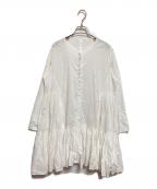 merletteマーレット）の古着「ティアードワンピース」｜ホワイト