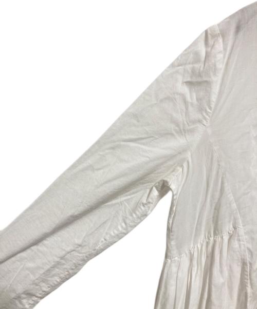 merlette（マーレット）merlette (マーレット) ティアードワンピース ホワイト サイズ:Sの古着・服飾アイテム