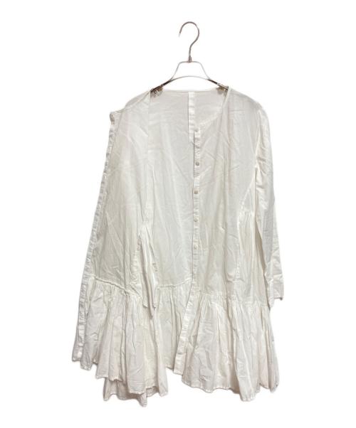 merlette（マーレット）merlette (マーレット) ティアードワンピース ホワイト サイズ:Sの古着・服飾アイテム