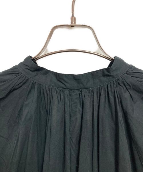 Plage（プラージュ）Plage (プラージュ) Lawn ボリューム Flare ワンピース ブラック サイズ:36の古着・服飾アイテム