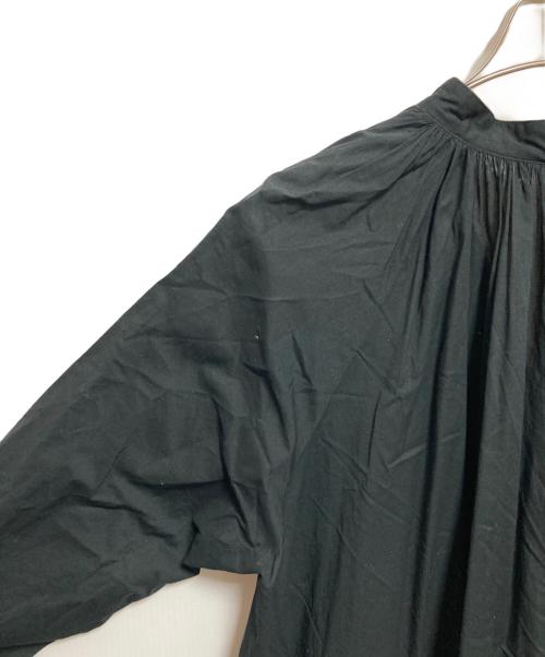 Plage（プラージュ）Plage (プラージュ) Lawn ボリューム Flare ワンピース ブラック サイズ:36の古着・服飾アイテム