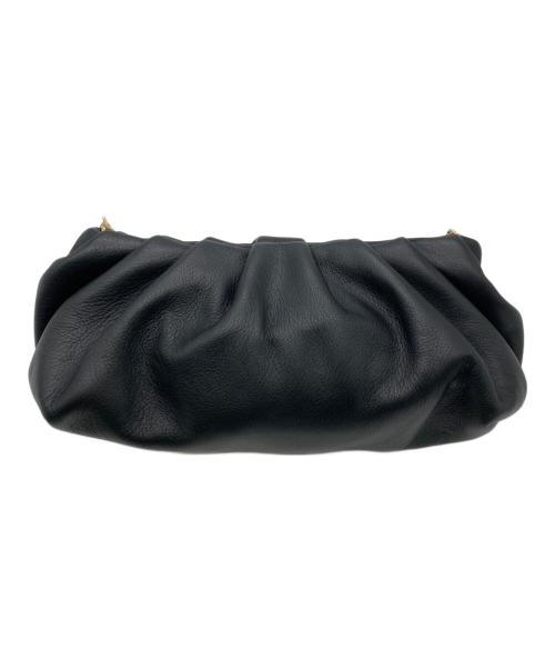 BRENTELLA（ブレンテッラ）BRENTELLA (ブレンテッラ) チェーン付きクラッチバッグ ブラックの古着・服飾アイテム