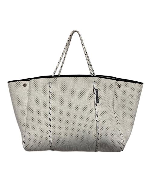 STATE OF ESCAPE（ステイトオブエスケープ）STATE OF ESCAPE (ステイトオブエスケープ) ポーチ付きトートバッグ ホワイトの古着・服飾アイテム