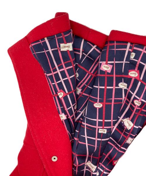 GUCCI（グッチ）GUCCI (グッチ) ダッフルコート レッド サイズ:5の古着・服飾アイテム