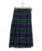 O'NEIL OF DUBLINオニールオブダブリン）の古着「ラップスカート」｜グリーン