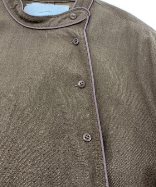 TODAYFUL（トゥデイフル）TODAYFUL (トゥデイフル) Woollinen Asymmetry Dre ブラウン サイズ:36の古着・服飾アイテム