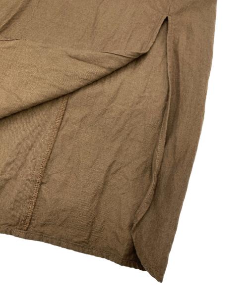TODAYFUL（トゥデイフル）TODAYFUL (トゥデイフル) Woollinen Asymmetry Dre ブラウン サイズ:36の古着・服飾アイテム