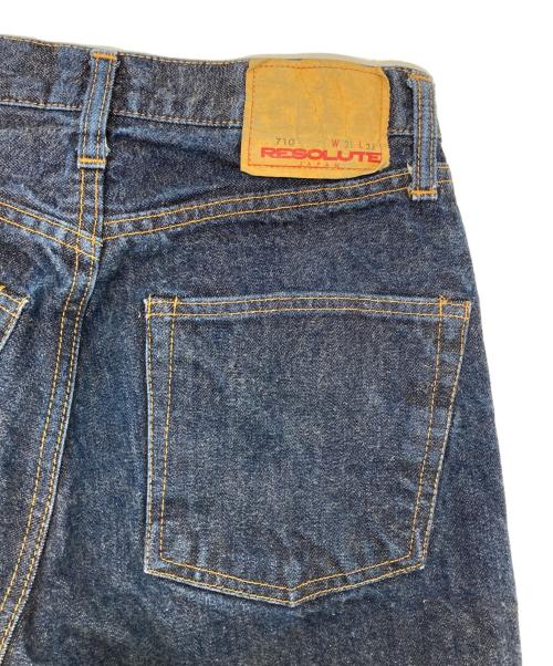 RESOLUTE（リゾルト）RESOLUTE (リゾルト) 710デニムパンツ インディゴ サイズ:78.5㎝（W31）の古着・服飾アイテム