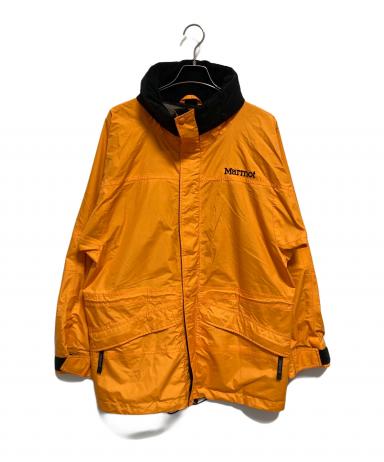 【Marmot】オレンジ ナイロンジャケット　Lサイズ　シェルジャケット 中古・古着通販】MARMOT (マーモット) 90'sゴアテックスフーデッド