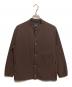 BEAUTY&YOUTH（ビューティーアンドユース）の古着「360 MASTER バンドカラー ジャケット」｜ブラウン