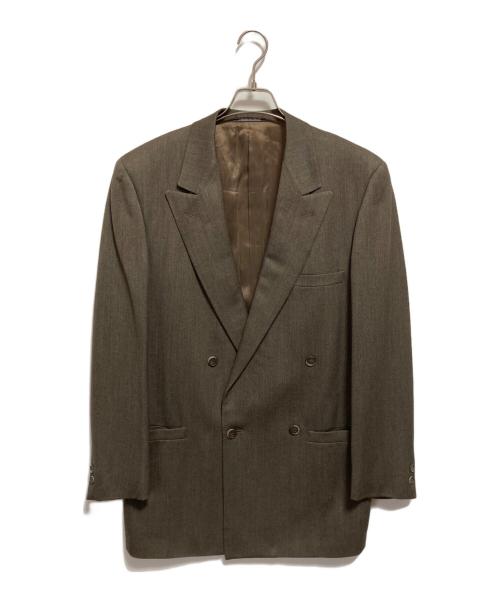 GIANNI VERSACE（ジャンニ・ヴェルサーチ）GIANNI VERSACE (ジャンニ・ヴェルサーチ) セットアップスーツ ブラウン サイズ:44の古着・服飾アイテム