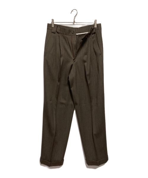 GIANNI VERSACE（ジャンニ・ヴェルサーチ）GIANNI VERSACE (ジャンニ・ヴェルサーチ) セットアップスーツ ブラウン サイズ:44の古着・服飾アイテム