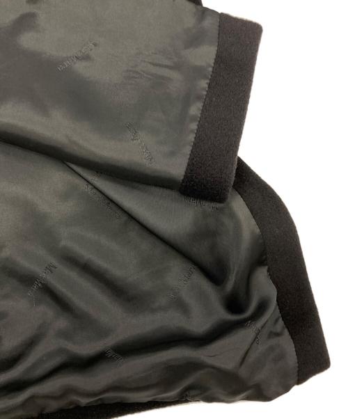 MaxMara（マックスマーラ）MaxMara (マックスマーラ) ウールカシミヤ混ステンカラーコート ブラック サイズ:40の古着・服飾アイテム