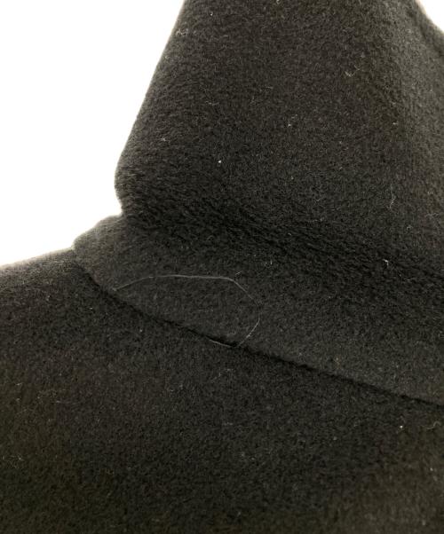 MaxMara（マックスマーラ）MaxMara (マックスマーラ) ウールカシミヤ混ステンカラーコート ブラック サイズ:40の古着・服飾アイテム