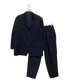 Y's for men（ワイズフォーメン）の古着「3Bジャケット タックパンツ セットアップスーツ」｜ネイビー