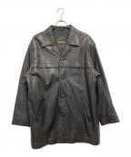 Wind Armorウィンドアーマー）の古着「ディアスキンカーコート」｜ブラック