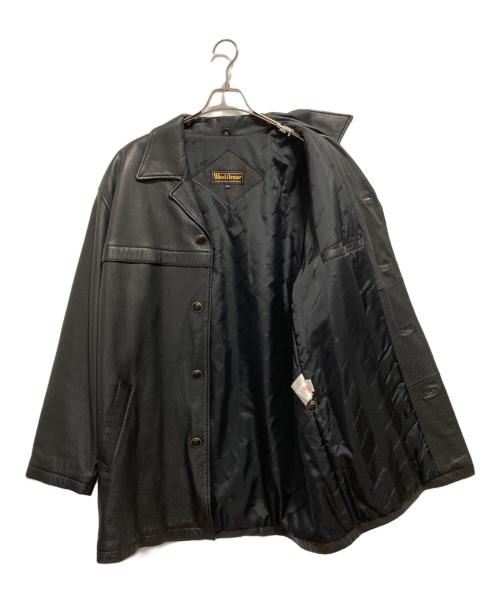 Wind Armor（ウィンドアーマー）Wind Armor (ウィンドアーマー) ディアスキンカーコート ブラック サイズ:LLの古着・服飾アイテム