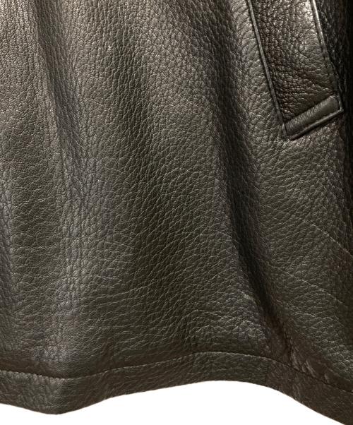 Wind Armor（ウィンドアーマー）Wind Armor (ウィンドアーマー) ディアスキンカーコート ブラック サイズ:LLの古着・服飾アイテム