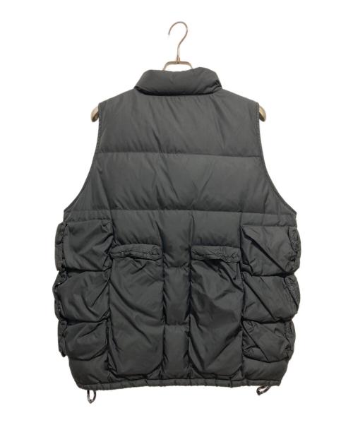 A BATHING APE（ア ベイシング エイプ）A BATHING APE (ア ベイシング エイプ) 00’S マルチポケットダウンベスト ブラック サイズ:XLの古着・服飾アイテム