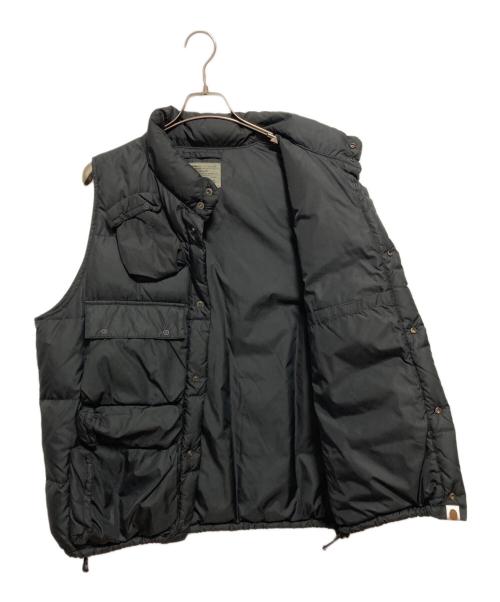 A BATHING APE（ア ベイシング エイプ）A BATHING APE (ア ベイシング エイプ) 00’S マルチポケットダウンベスト ブラック サイズ:XLの古着・服飾アイテム