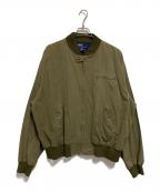 POLO RALPH LAURENポロ・ラルフローレン）の古着「90’ｓジップアップジャケット」｜オリーブ