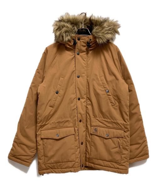 CarHartt（カーハート）CarHartt (カーハート) TRAPPER PARKA ブラウン サイズ:Lの古着・服飾アイテム