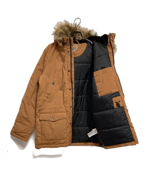 CarHartt（カーハート）CarHartt (カーハート) TRAPPER PARKA ブラウン サイズ:Lの古着・服飾アイテム