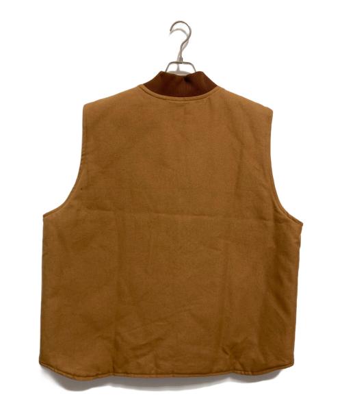 CarHartt（カーハート）CarHartt (カーハート) ダックベスト ブラウン サイズ:2XLの古着・服飾アイテム
