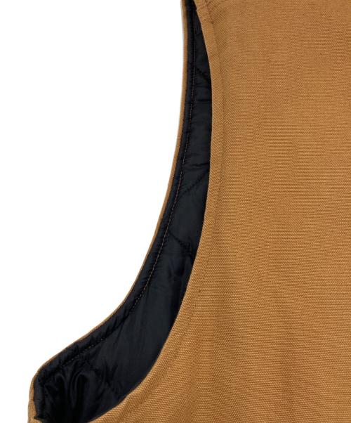 CarHartt（カーハート）CarHartt (カーハート) ダックベスト ブラウン サイズ:2XLの古着・服飾アイテム