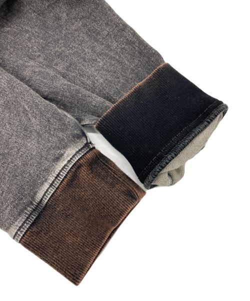 DIESEL（ディーゼル）DIESEL (ディーゼル) D-KRIB-NE エイジング加工スウェット グレー サイズ:Lの古着・服飾アイテム