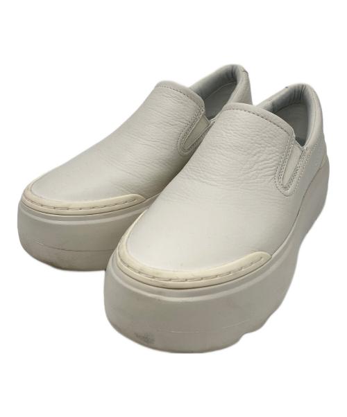 UGG（アグ）UGG (アグ) Marin Mega Slip On ホワイト サイズ:23の古着・服飾アイテム