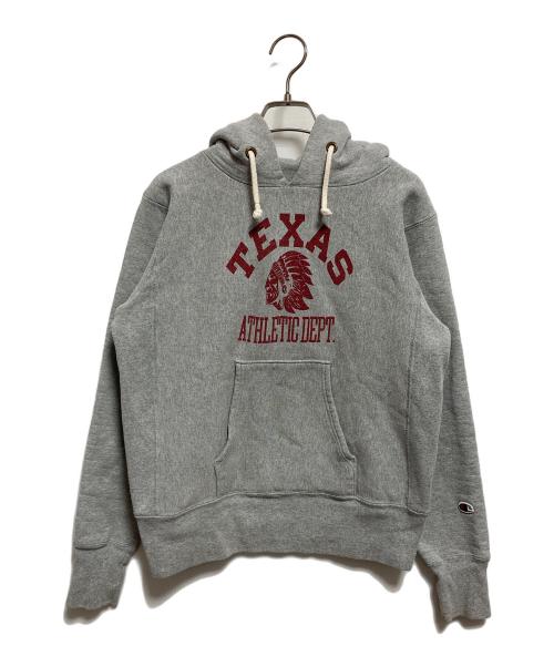 Champion（チャンピオン）Champion (チャンピオン) リバースウィーブプルオーバーパーカー グレー サイズ:Mの古着・服飾アイテム