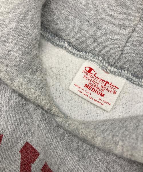 Champion（チャンピオン）Champion (チャンピオン) リバースウィーブプルオーバーパーカー グレー サイズ:Mの古着・服飾アイテム