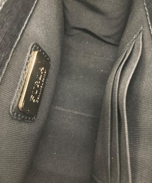 FURLA（フルラ）FURLA (フルラ) メトロポリス チェーンショルダーバッグ ブラックの古着・服飾アイテム