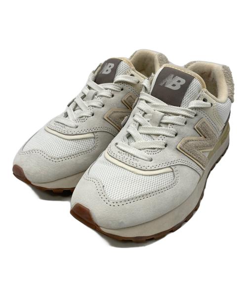 NEW BALANCE（ニューバランス）NEW BALANCE (ニューバランス) U574LGWO ローカットスニーカー アイボリー サイズ:22の古着・服飾アイテム